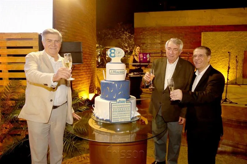 Amarilio, Roberto Macedo e Walter Farias Junior