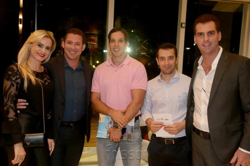 Adriane Jordão, Ricardo, Andre Oliveira, Guilherme Studart e Felipe Teixeira