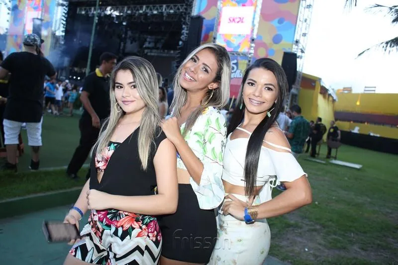 Aurinete Fonteles, Patrícia Oliveira e Renata Santos