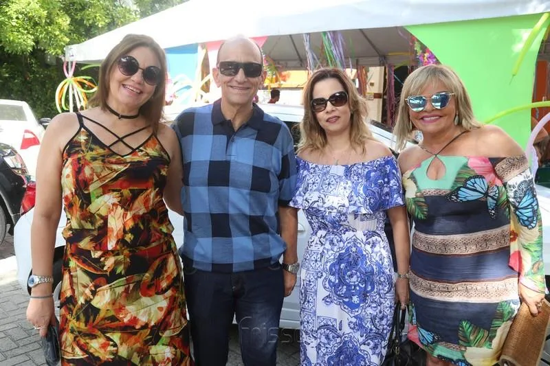 Andréa Paiva, Edson Lima, Adelaide Coelho e Thea Moreira