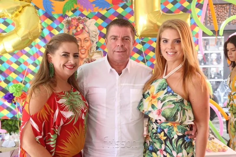 Beth Pinto, Ricardo e Leticia Studart