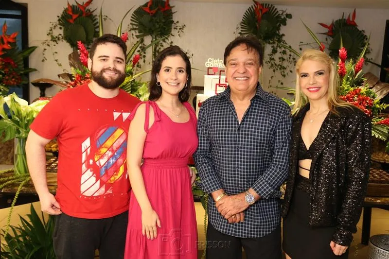 Amilcar Linhares, Andressa Frota, Cleto Gomes e Sheila Melo