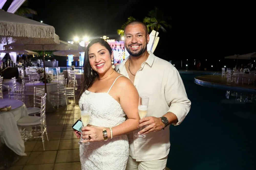 Elane Rocha e Thiago Pereira