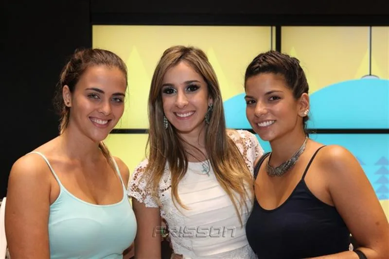 Bárbara Gonçalves, Priscila Silva e Lara Travessoni