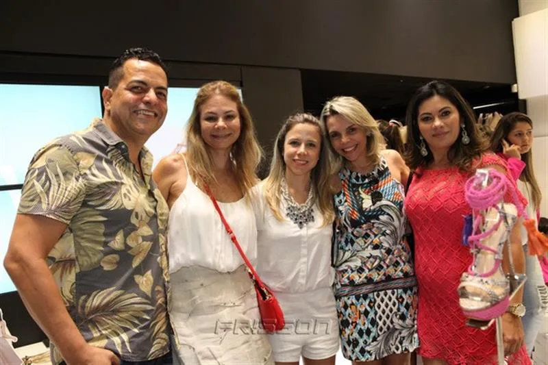 Gilberto Pereira, Milena Lima, Mirella Freire Rocha, Lilian Porto e Almira Gomes
