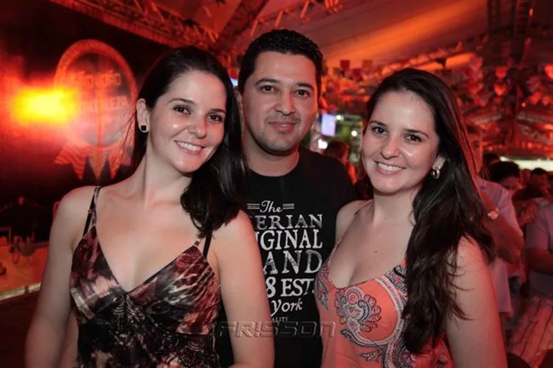 Caren Costa, Luciano Jufinque e Kelly Costa
