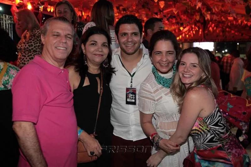 Cláudio Studart, Celina Castro Alves, Eduardo Câmara, Giana Studart e Vanessa Maia