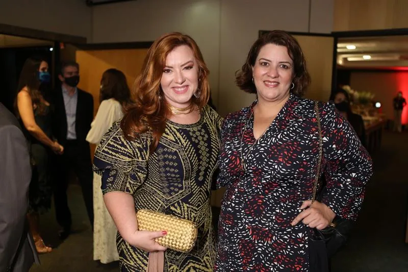 Aline Barroso e Claudia Félix