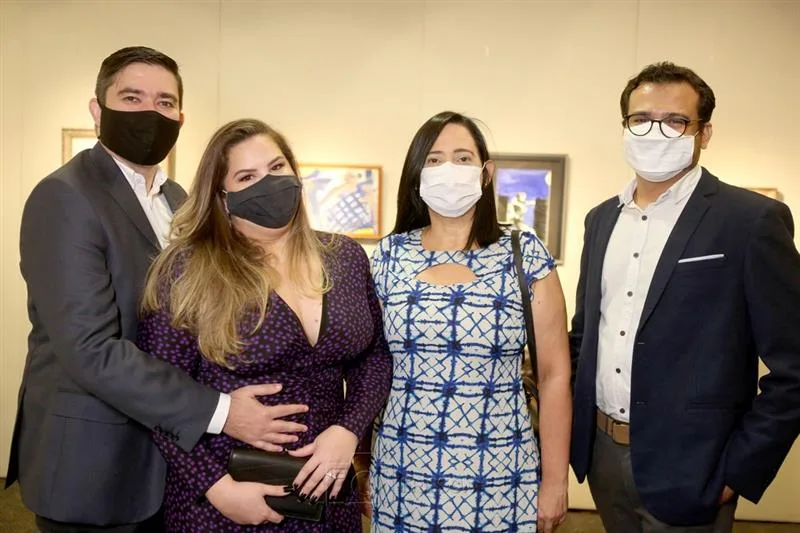 Danizio Barbosa, Juliana Senna, Milene Pereira e Anderson Mendes