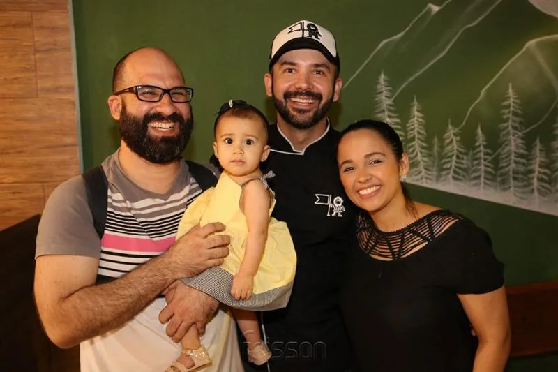 Dimitri, Elisa Lima, Ilam Gurgel e Isabella Lima