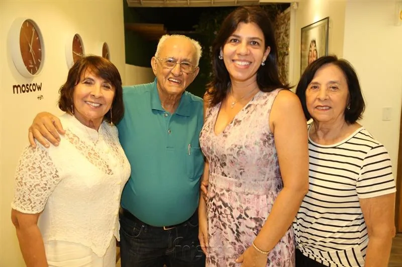 Grazyella Gurgel, Francisco Diniz, Lucilma Gurgel e Firmina Gurgel