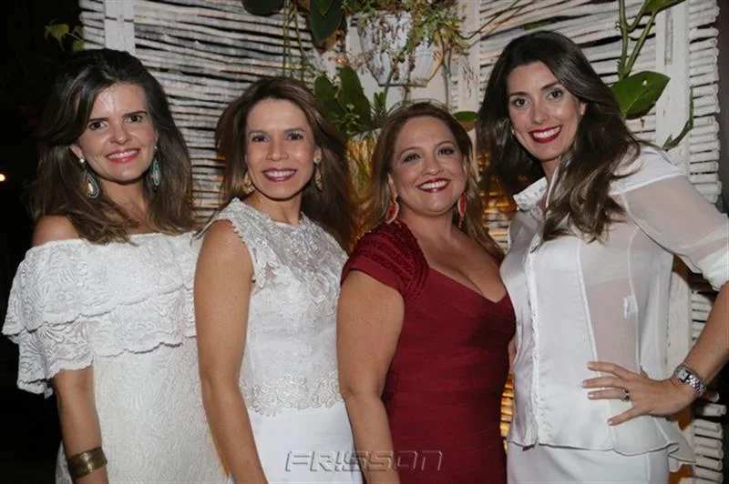 Cristine Feitosa, Maira Silva, Liana Thomaz e Adriana Cavalcante