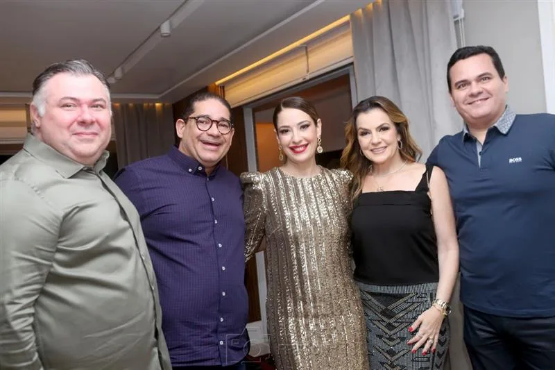 Andre Monte, Alexandre Pitta, Silvinha de Castro, Rafaella Melo e Eduardo Melo