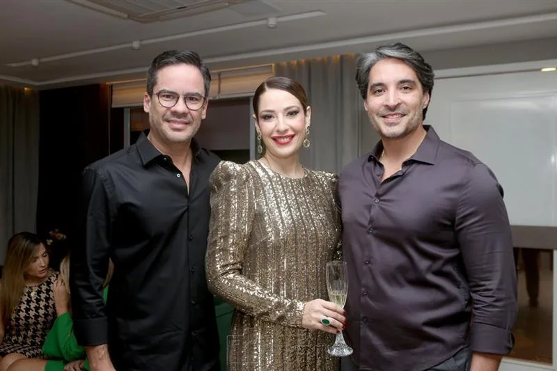 Andre Viana, Silvinha de Castro e Rodrigo Porto