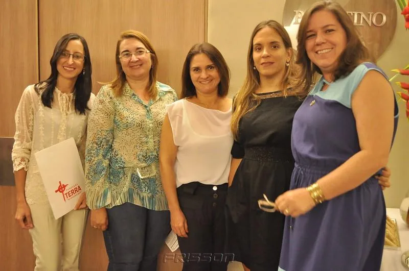 Chames Balladares, Nelba Fortaleza, Daniele Monte, Jonia Antunes e Paula Ribeiro