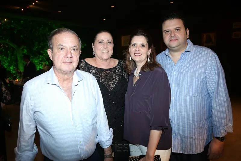 Alberto Oliveira, Ana Melo, Juliana Melo e Daniel Morais