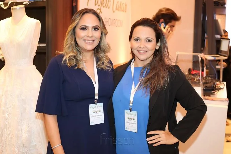 Anna Gladys Oquendo e Fleurice Costa