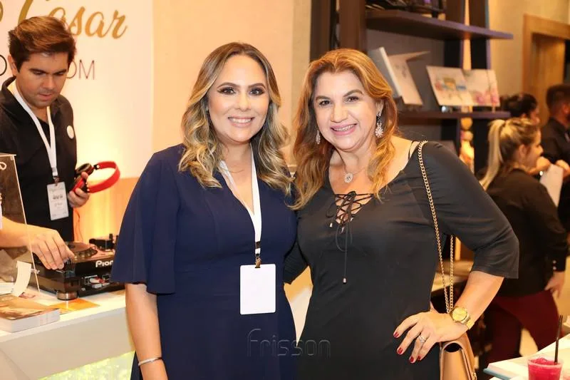 Anna Gladys Oquendo e Sulamita Pamplona