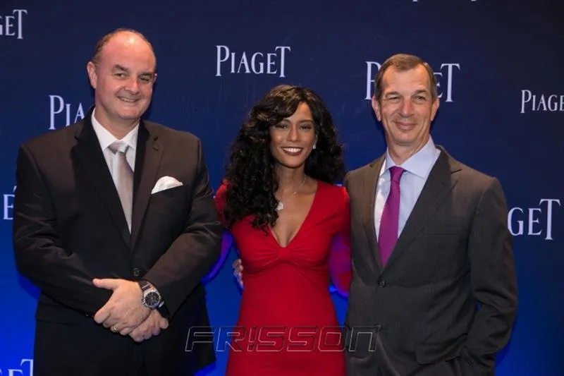 Alain Riguidel, Tais Araujo e Philippe