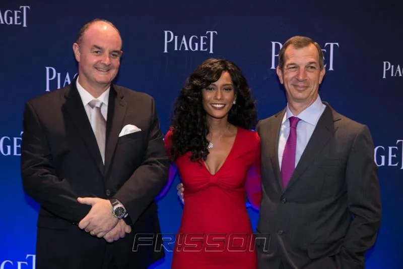Alain Riguidel, Tais Araujo e Philippe