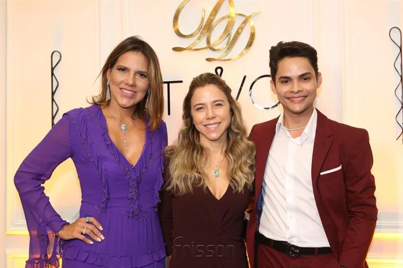 Ana Carolina Fontinelle, Mirela Queiroz Rocha e Antonio Felipe