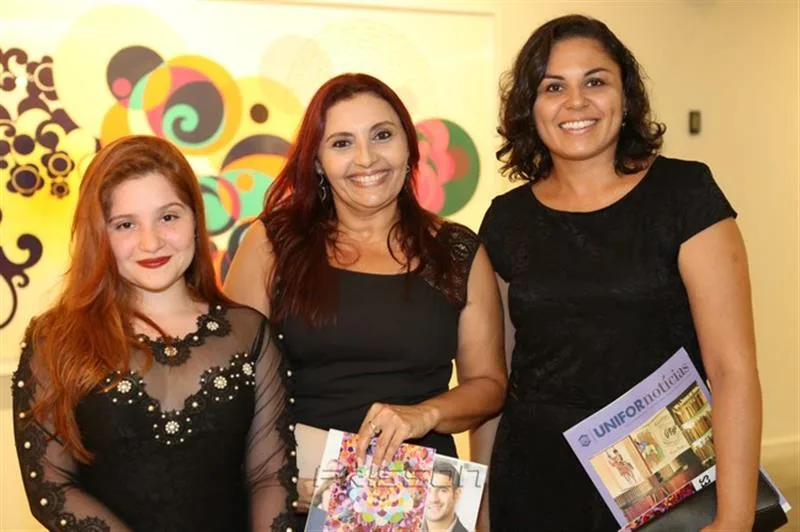 Bianca Damasceno, Ana Aline Frota e Cristina Pacheco
