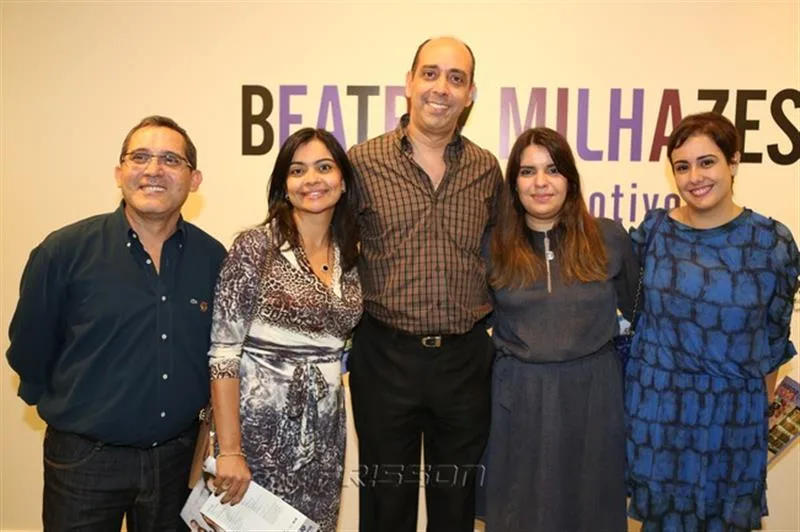 Carlos Eufrásio, Katherine Miralholck, Marcelo Ponti, Kadisse Grazianne e Natércia Sampaio