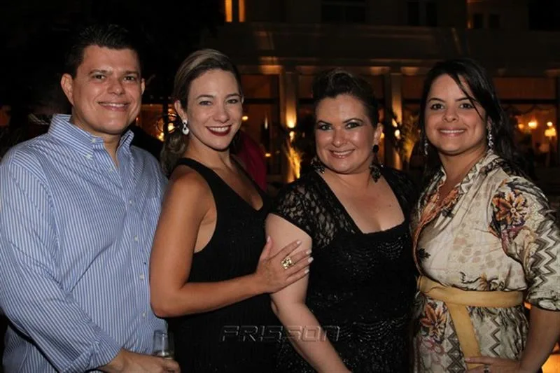 Abelardo Targino, Gaida Dias, Briane de Castro e Renata Ferreira