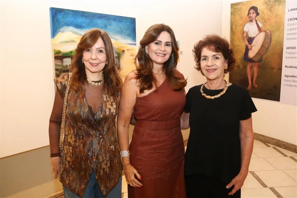 Carnem Inês, Ivana Bezerra e Lília Quinderé