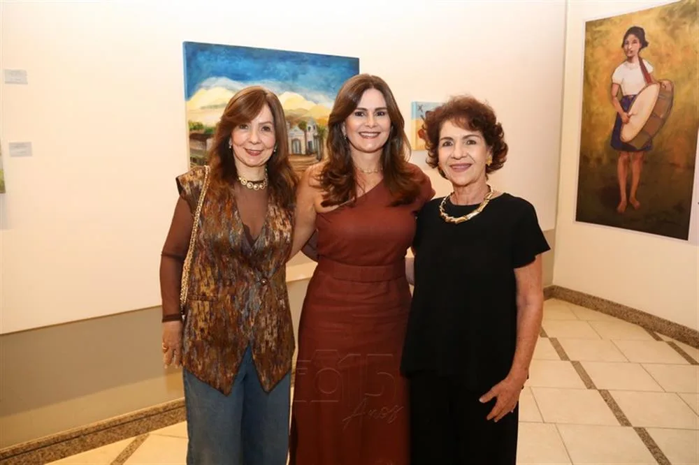 Carnem Inês, Ivana Bezerra e Lília Quinderé