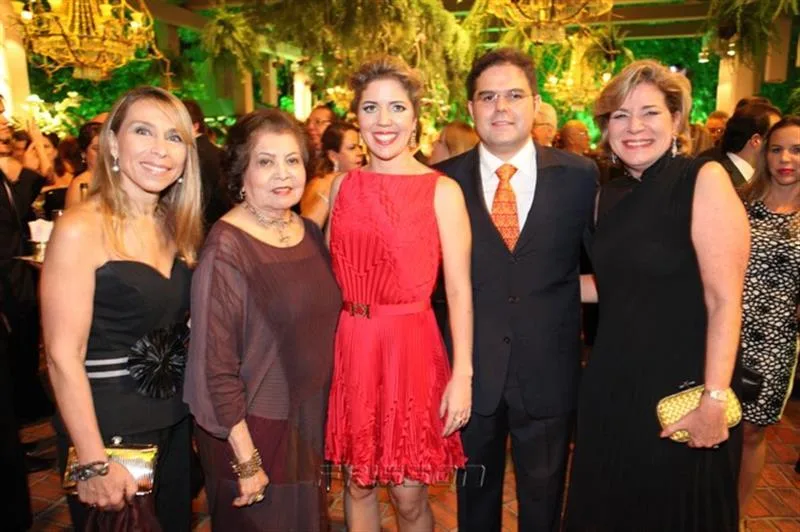 Leda Guillemette, Edyr Rolim, Ticiana e Edson Neto, Stela Rolim
