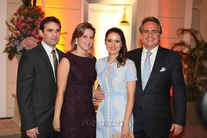 Abelardo, Viviane Rocha, Manoela e Ricardo Bacelar