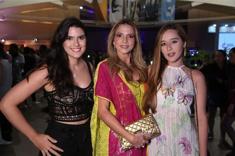 Aline Brígido, Michelle Aragão e Maria Landim