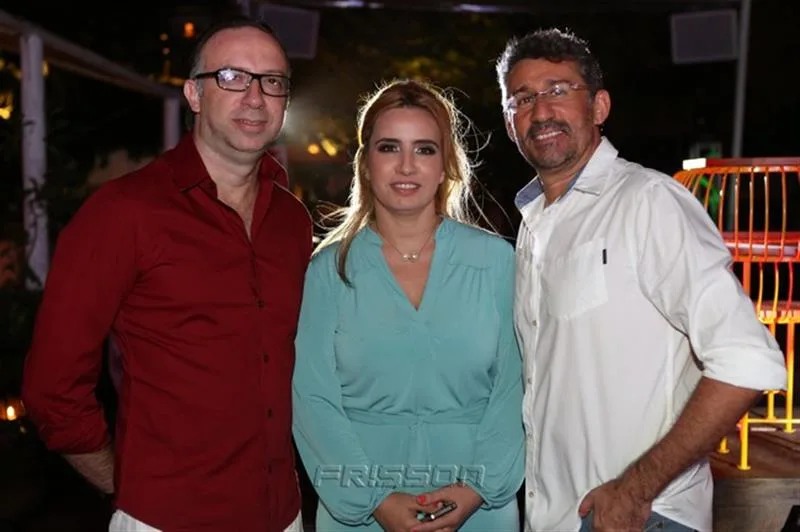 André Benevides, Cristina Vasconcelos e Robson Mota