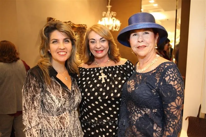 Berenise Lins, Theo Cordeiro e Dulce Muratori