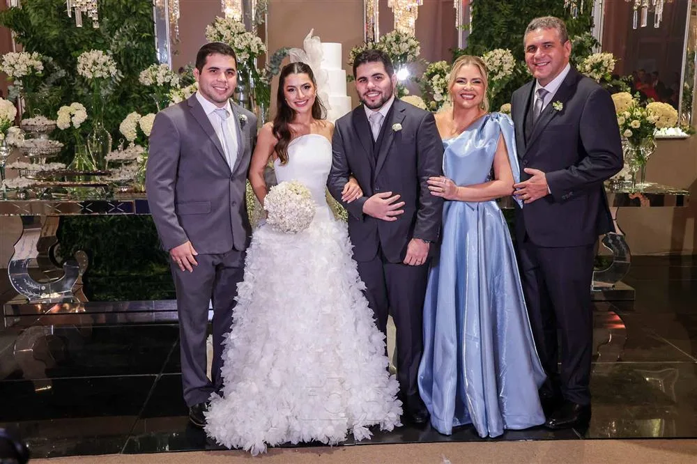 Antoni Rodrigues, Mariana Coling, Pedro Marconi, Karine e Lamartine Rodrigues