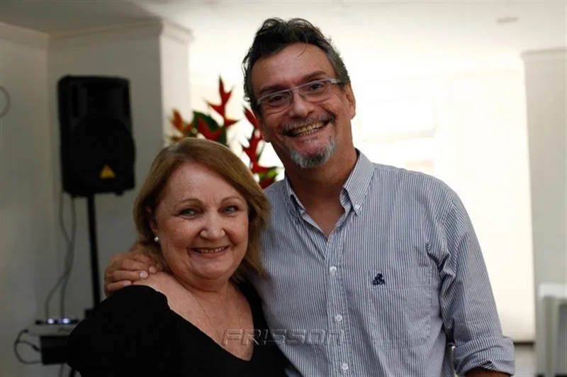 Célia Zaidan e Leo Gondim