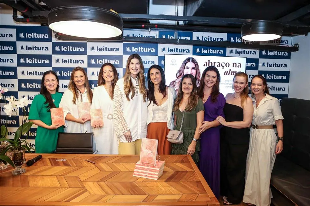 Lançamento Livro Ticiana de Paula "Abraço na Alma"