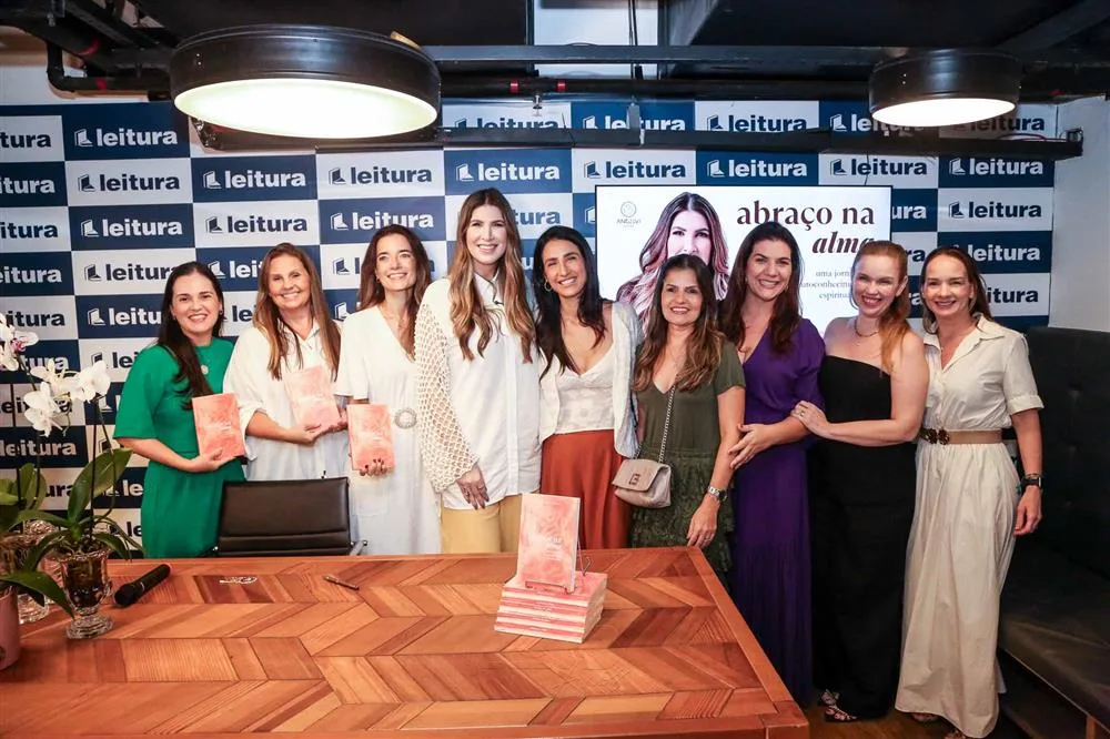 Lançamento Livro Ticiana de Paula "Abraço na Alma"