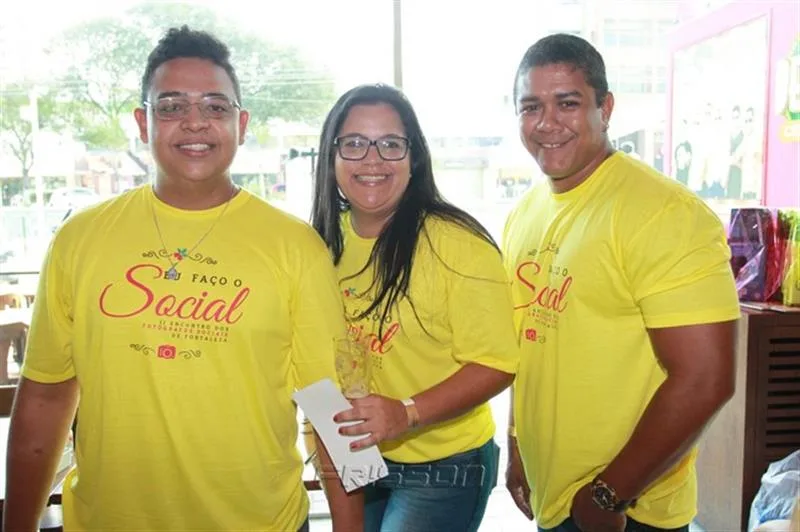 Braian Dutervil, Camila Lima e Geovanne Jinkings