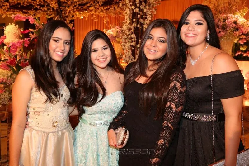 Ana Ribeiro, Lia Araújo, Maria Alice e Laís Araújo