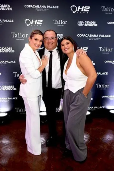 Flavia Alessandra,Michel Diamant e Giulia Costa