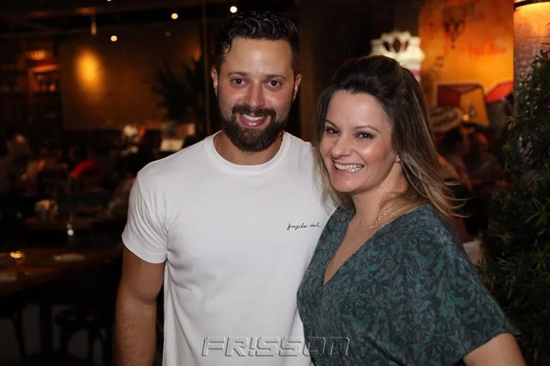 Daniel Eleutério e Simone Bazzan