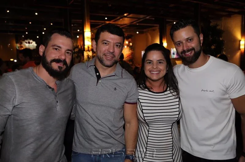 Miguel Filho, Alan Carvalho, Renata Ferreira e Daniel Eleutério
