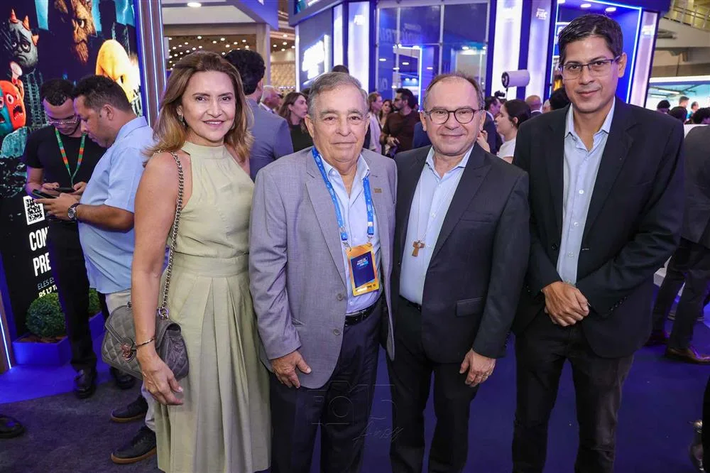 Ana Nobre, Claudio Targino, Carlos Matos e Daniel Furlani
