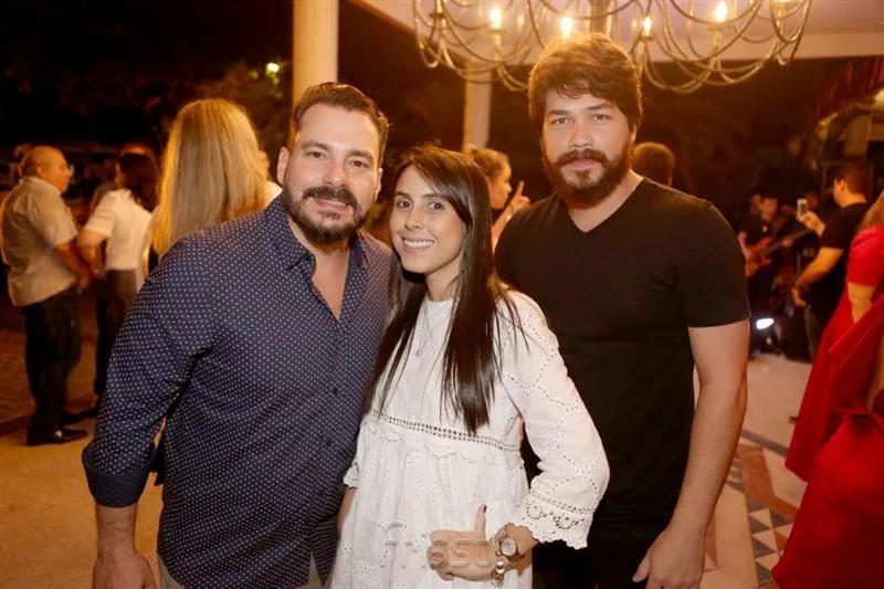 Miguel Filho, Gabriela Façanha e Berg Reis
