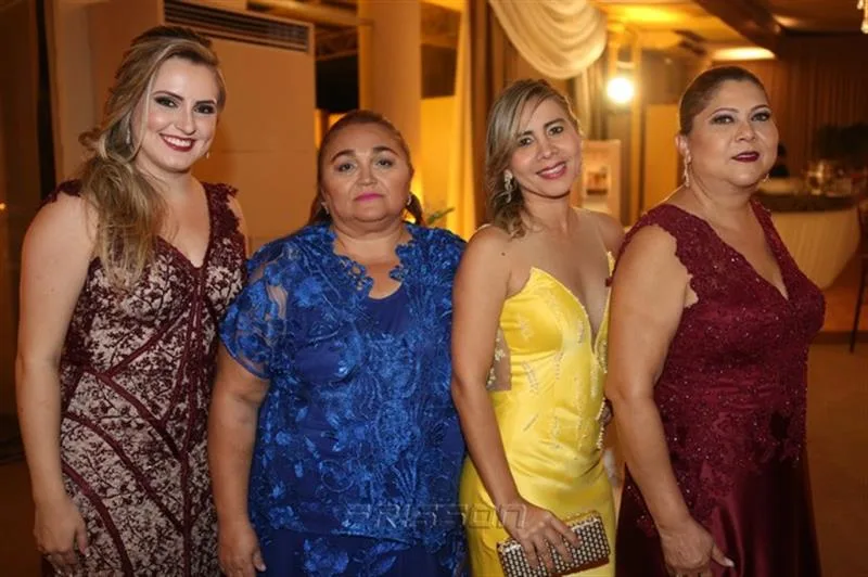 Aline Araújo, Josineide de Castro, Tamara Freitas e Hilzete Oliveira