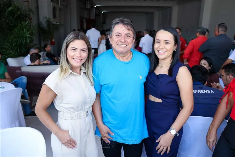 Carol Assunção, Audisio Lima e Aline Rodrigues