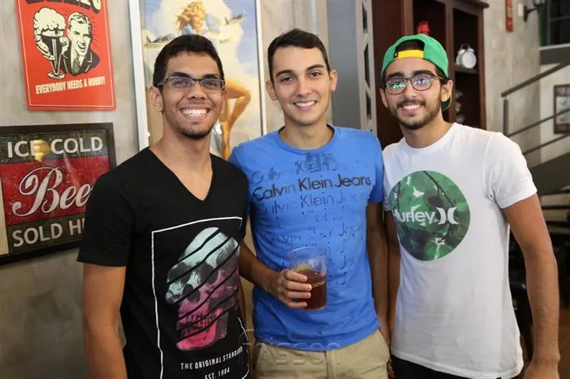 Davi Andrade, Pedro Sales e Igor Montenegro