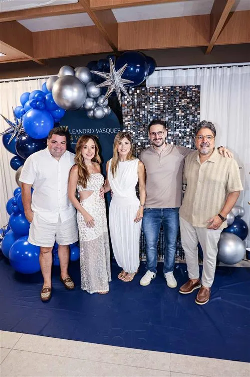 Eugênio, Olga, Roberta Vasques, Holanda Segundo e Leandro Vasques